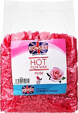 Воск для депиляции в гранулах "Роза" - Ronney Professional Hot Film Wax Rose — фото N2