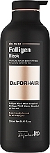 Шампунь для відновлення кольору сивого волосся - Dr. Forhair Folligen Black Shampoo — фото N1