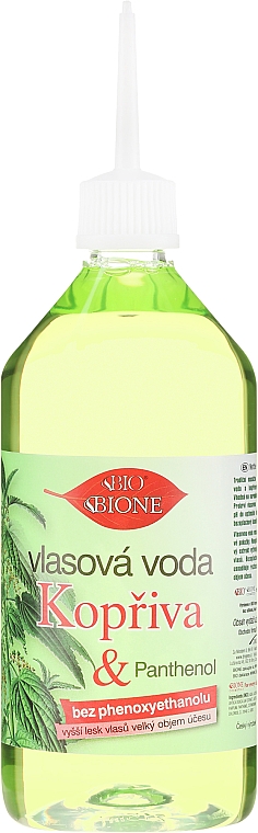 Вода для волос с экстрактом крапивы - Bione Cosmetics Nettle Hair Water — фото N1