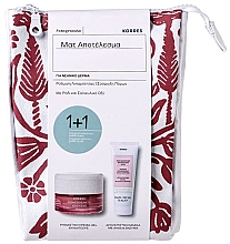 Духи, Парфюмерия, косметика Набор - Korres 1 + 1 Pomegranate Set (cr/40ml+mask/75ml+bag)