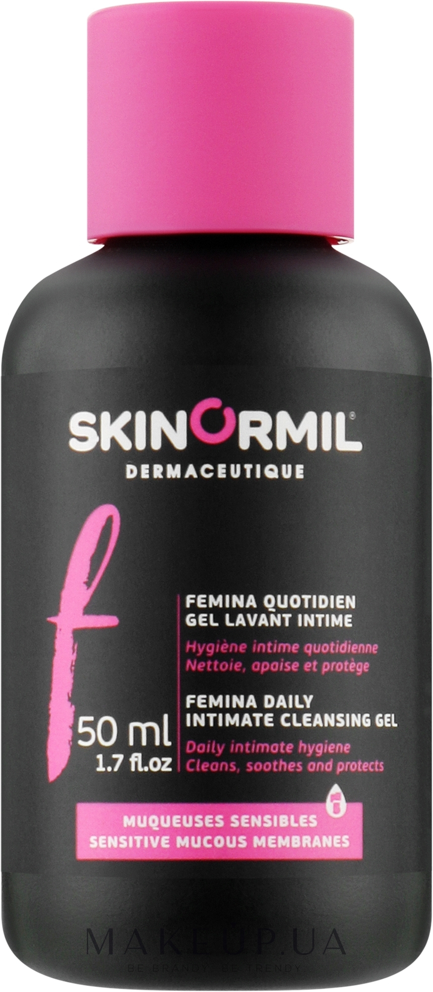 Очищающий гель для ежедневной интимной гигиены - Skinormil Femina Daily — фото 50ml