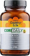 Духи, Парфюмерия, косметика Витаминно-минеральный комплекс для мужчин 50+ - Country Life Core Daily-1 for Men 50+