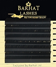 Накладные ресницы L 0.07 мм (12 мм), 8 линий - Barhat Lashes Mini — фото N1