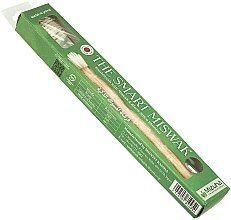 Зубная щетка с коническими щетинками, мягкая, зеленая - Mizuha The Smart Miswak Toothbrush — фото N5
