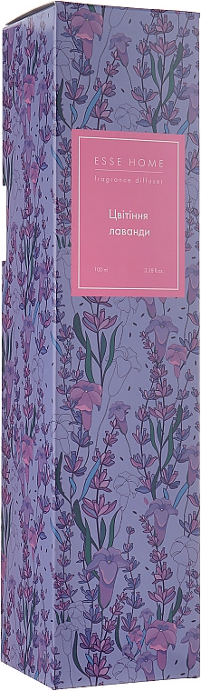 Аромадиффузор "Цветение лаванды" - Esse Home Fragrance Diffuser — фото N1