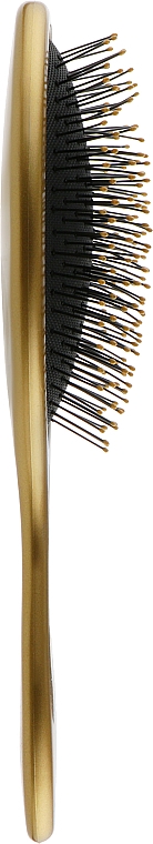 Масажна щітка для волосся, HB-08-09, золотиста - Beauty LUXURY — фото N2