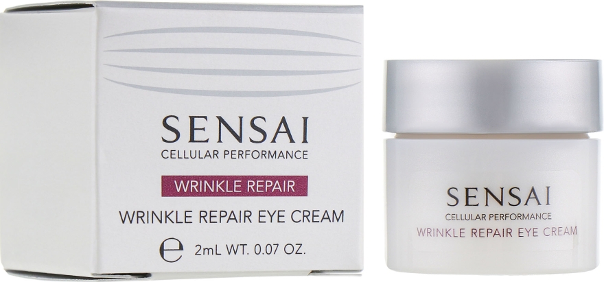 Антивозрастной крем для глаз против морщин - Sensai Cellular Performance Wrinkle Repair Eye Cream (пробник) — фото N1
