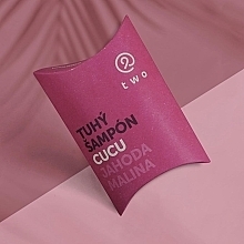 Твердий шампунь полунично-малиновий - Two Cosmetics Cucu Solid Shampoo — фото N2