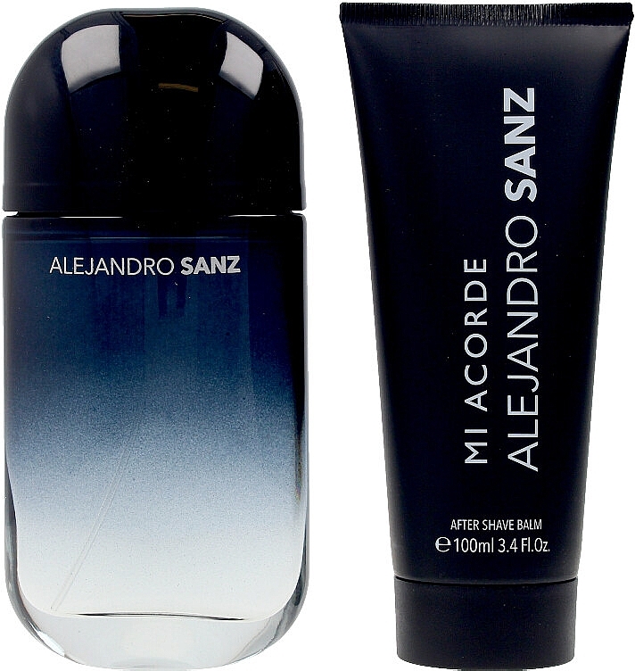 Alejandro Sanz Mi Acorde - Набір (edt/100ml+after/sh/balm/100ml) — фото N2