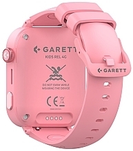 Смартгодинник для дітей, рожевий - Garett Smartwatch Kids Spark 4G — фото N4