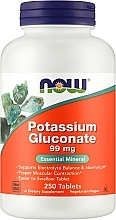 Глюконат калію, 99 мг - Now Foods Potassium Gluconate — фото N1