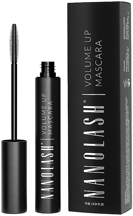 Туш для збільшення об'єму вій - Nanolash Volume Up Mascara — фото N1