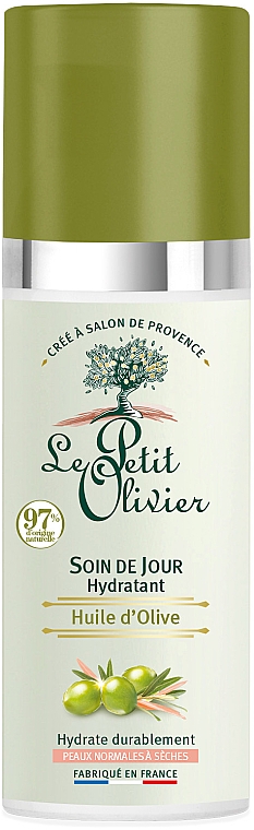 Крем денний з маслом оливи - Le Petit Olivier Face Cares With Olive Oil — фото N1