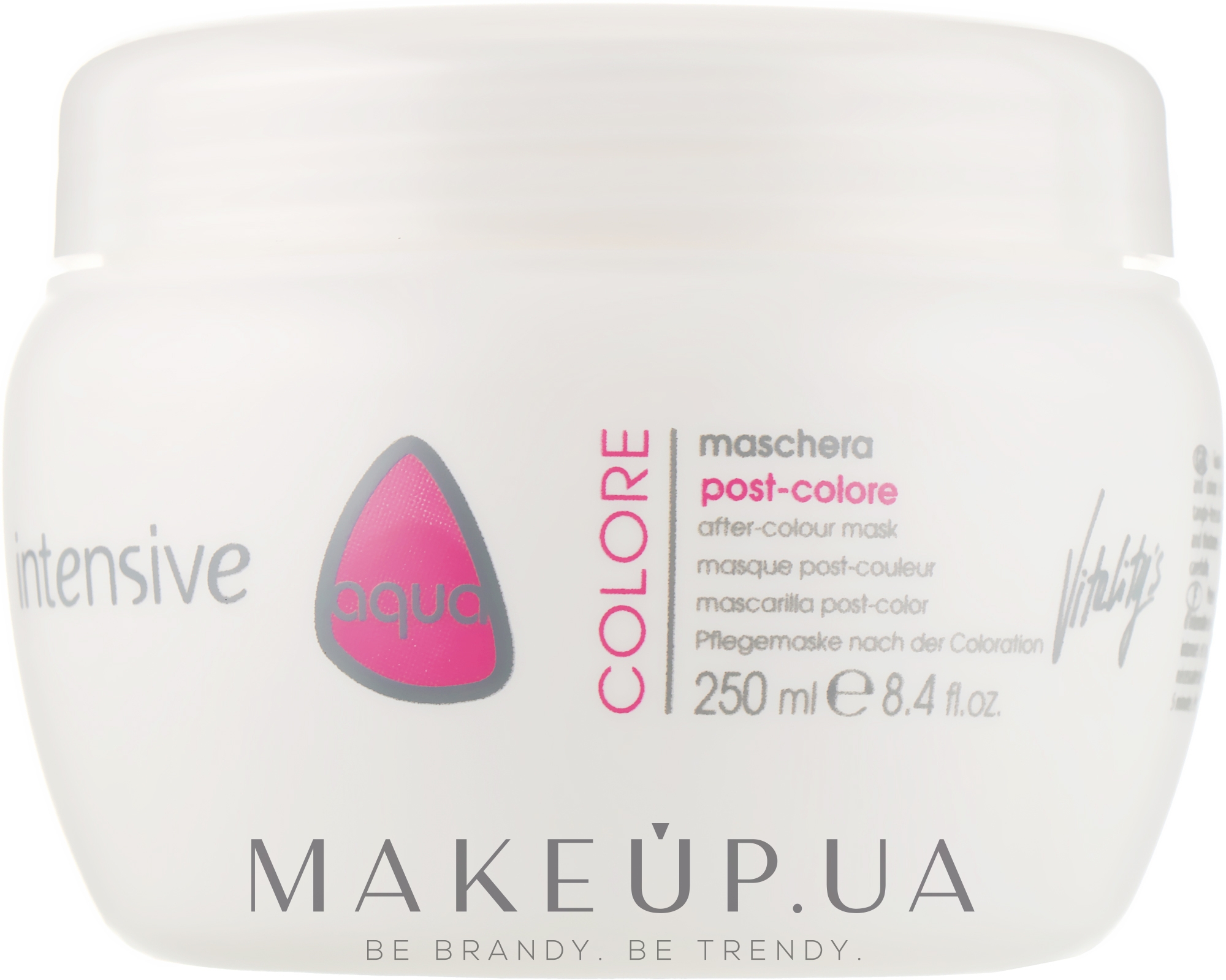 Маска для окрашенных волос - Vitality's Aqua After-colour Mask — фото 250ml