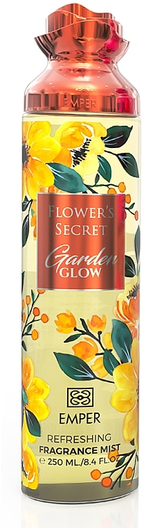 Emper Flower'S Secret Glow - Парфумований спрей для тіла — фото N1