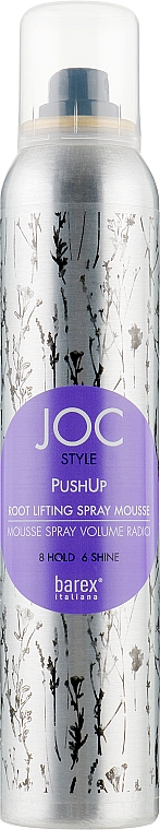 Спрей-мусс для прикорневого объема - Barex Italiana Joc Style Push Up Root Ufting Spray Mousse — фото N1