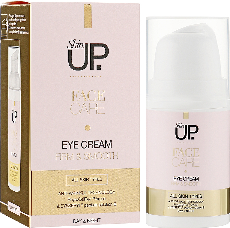 Крем для кожи вокруг глаз с разглаживающим эффектом - Verona Laboratories Skin Up Face Care Eye Cream — фото N1