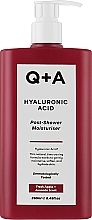 Парфумерія, косметика Зволожувальний крем після душу з гіалуроновою кислотою - Q+A Hyaluronic Acid Post-Shower Moisturiser