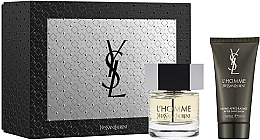 Духи, Парфюмерия, косметика Yves Saint Laurent L'Homme - Набор (edt/60ml + ash/balm/50ml)