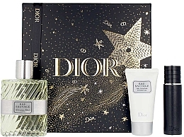 Парфумерія, косметика Dior Eau Sauvage - Набір (edt/100ml + sh/gel/50ml + edt/mini/10ml)