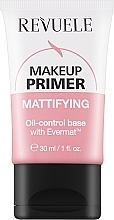 ПОДАРУНОК! Матувальний праймер для обличчя - Revuele Perfecting Makeup Primer — фото N1