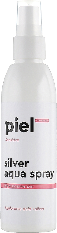 ПОДАРОК! Увлажняющий спрей для сухой и чувствительной кожи - Piel Cosmetics Silver Aqua Spray — фото N1
