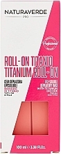 Парфумерія, косметика Воск для депиляции в картридже - Naturaverde Pro Titanium Roll-On Fat Soluble Depilatory Wax