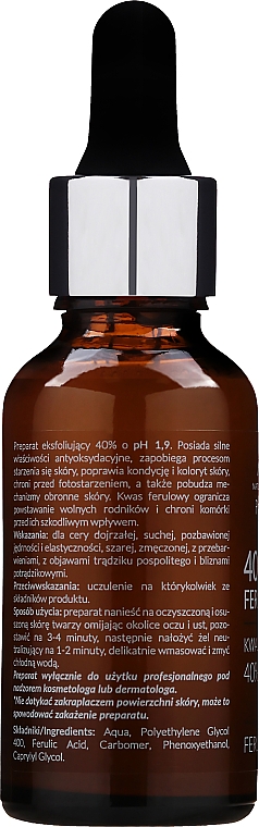 Феруловая кислота 40% - APIS Professional Glyco TerApis Ferulic Acid 40% — фото N4
