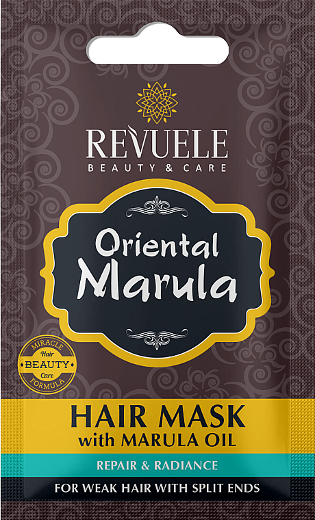 Маска для волосся з олією марули - Revuele Oriental Marula Hair Mask — фото N1