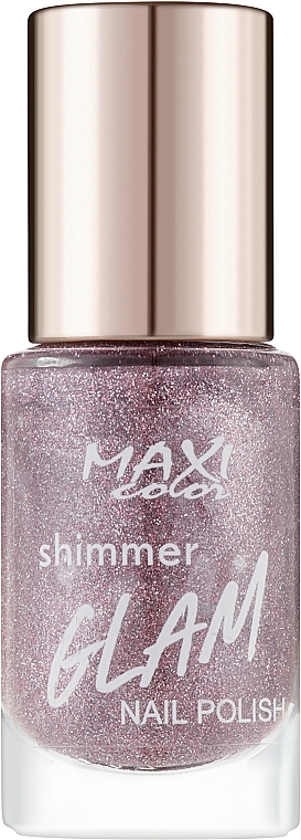 Лак для нігтів - Maxi Color Shimmer Glam Nail Polish