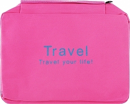Органайзер текстильний водовідштовхувальний, рожевий - Mindo Travel Your Life — фото N1
