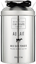 Парфумерія, косметика Молочна пудра для ванни - Scottish Fine Soaps Au Lait Milk Bath Powder