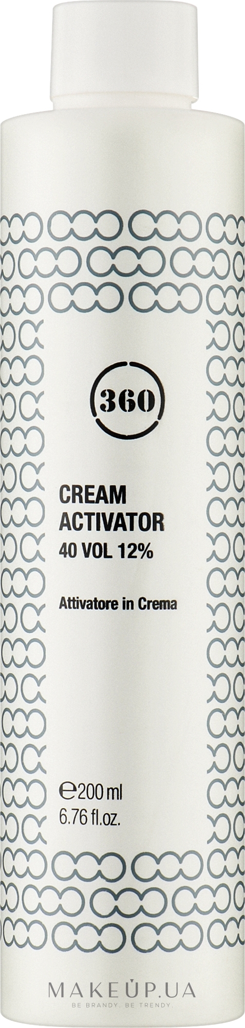 Крем-активатор 40 - 360 Cream Activator 40 Vol 12% — фото 200ml