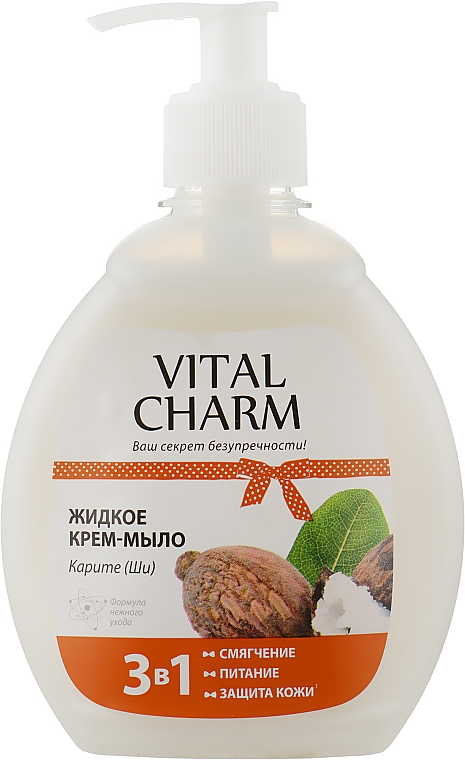 Жидкое крем-мыло "Карите" - Vital Charm — фото N1