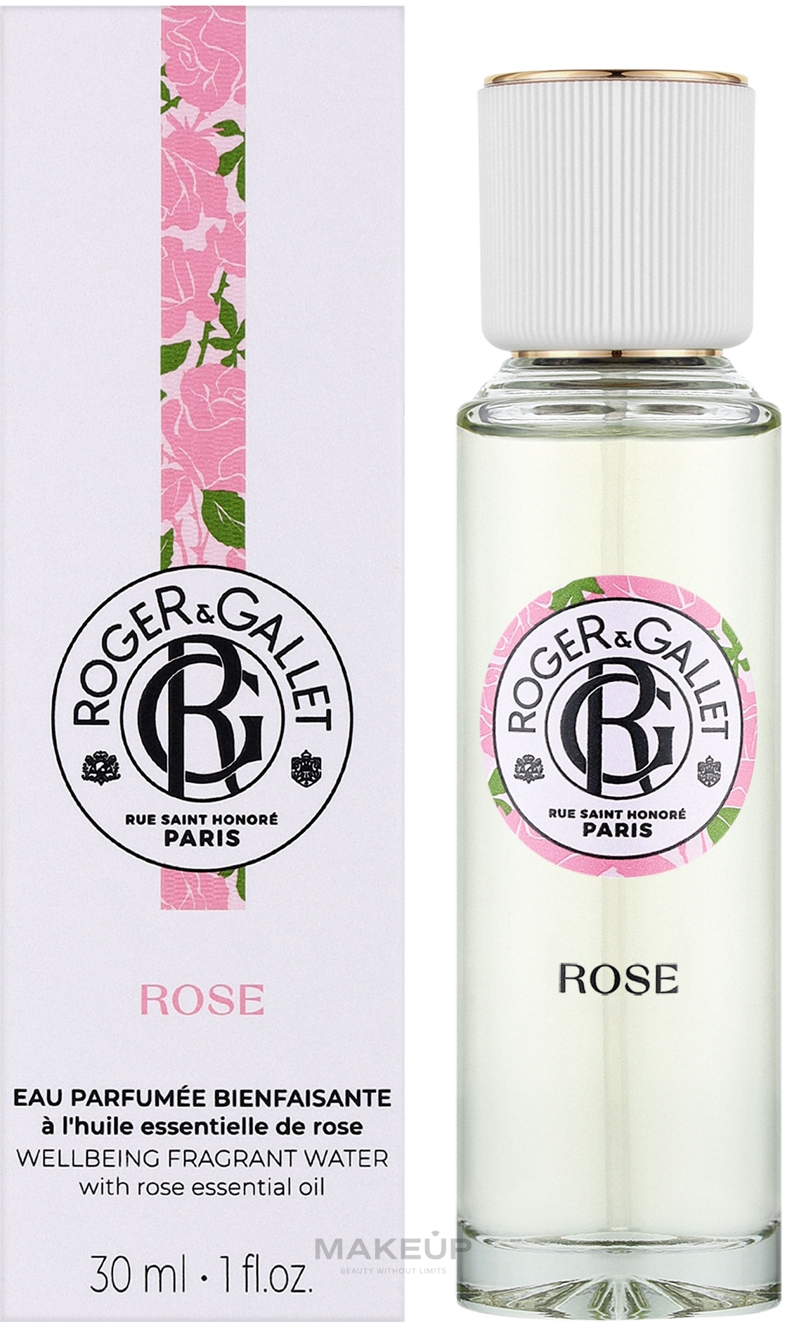 Roger&Gallet Rose Wellbeing Fragrant Water - Ароматична вода — фото 30ml