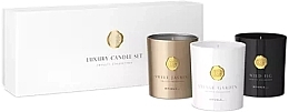 Парфумерія, косметика Набір - Rituals Private Collection Set 2023 (candle/140g*3)