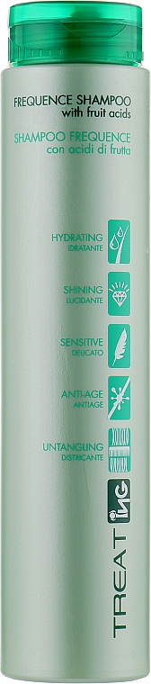 Шампунь для ежедневного применения - ING Professional Treat-ING Frequence Shampoo