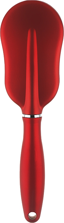 Щетка массажная для волос, красная - Titania Salon Professional — фото N2