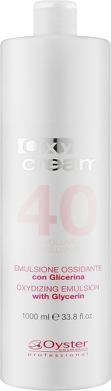 Окислювальна емульсія 40 Vol 12% - Oyster Cosmetics Emulsione Ossidante — фото N2