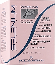 Парфумерія, косметика Ампули проти випадіння волосся - Kleral System Red Clay Anti-Dandruff Mask Dermin Plus