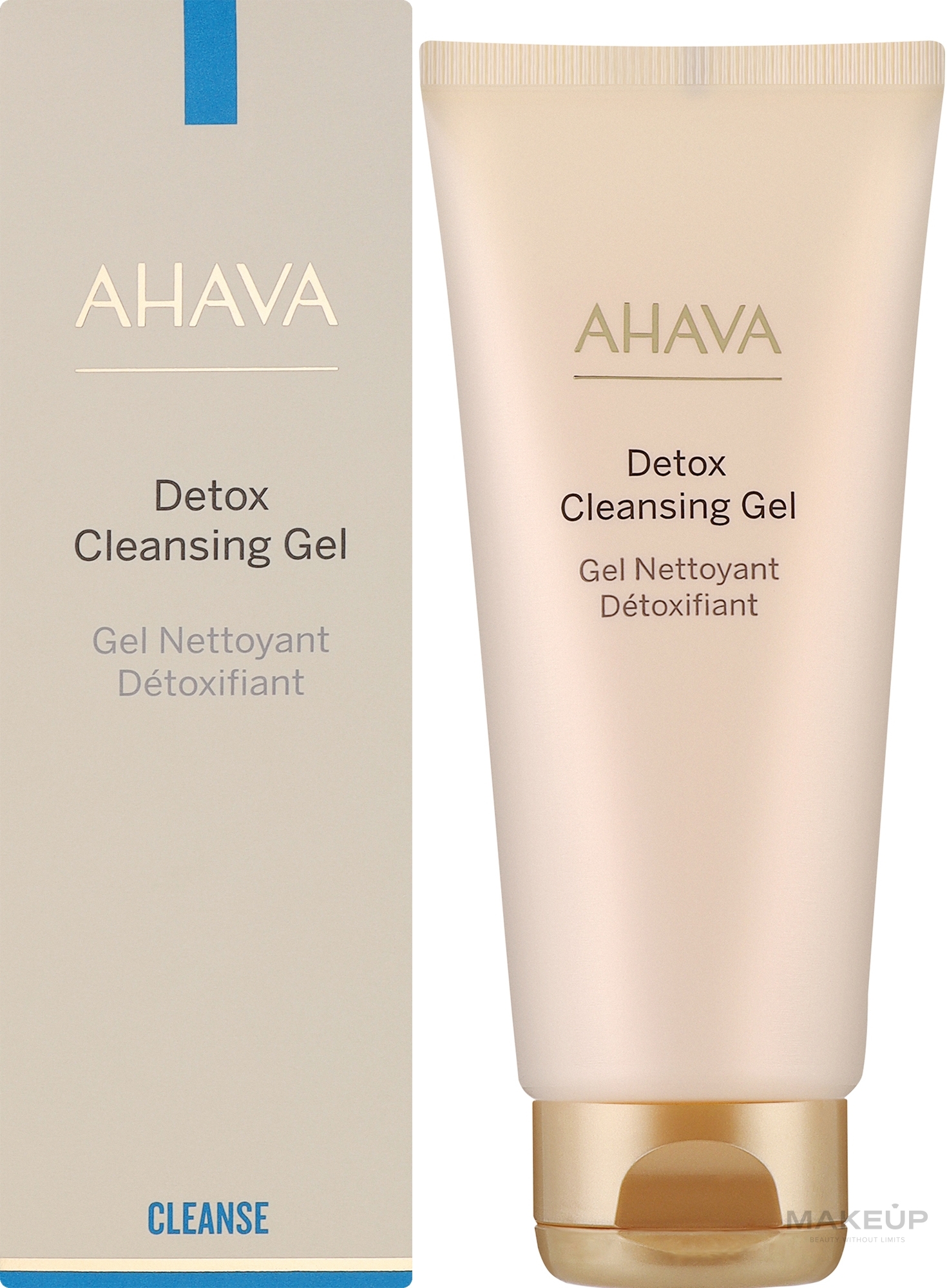 Очищувальний гель для обличчя - Ahava Detox Cleansing Gel — фото 100ml