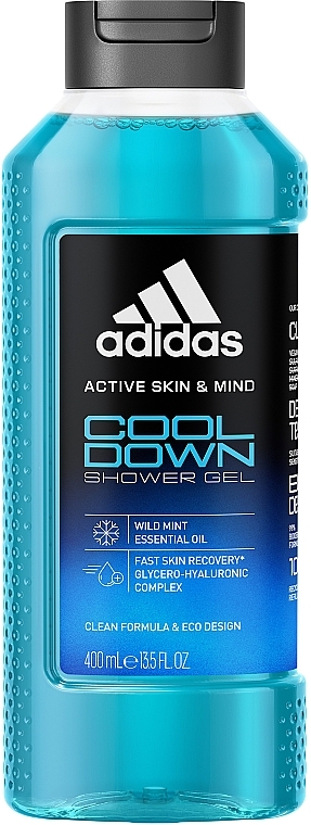 Гель для душу - Adidas Cool Down Shower Gel — фото N1