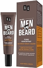 Парфумерія, косметика Турбоконцентрат для росту бороди та вусів - AA Cosmetics Men Beard Turbo-Growth Concentrate