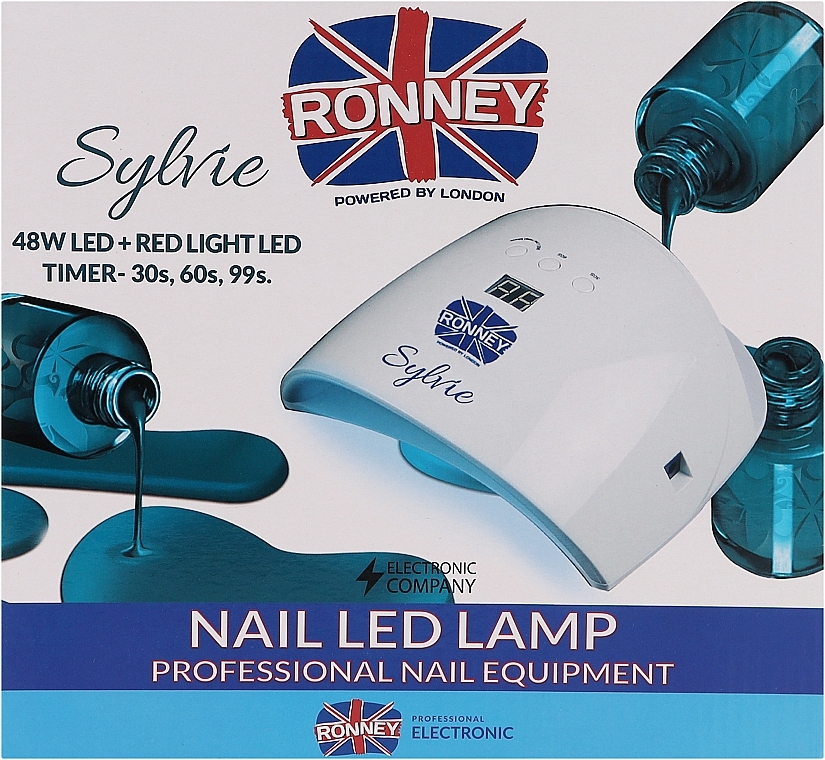 Лампа LED, біла - Ronney Profesional Sylvie 48W LED GY-LED-040 Lamp — фото N2