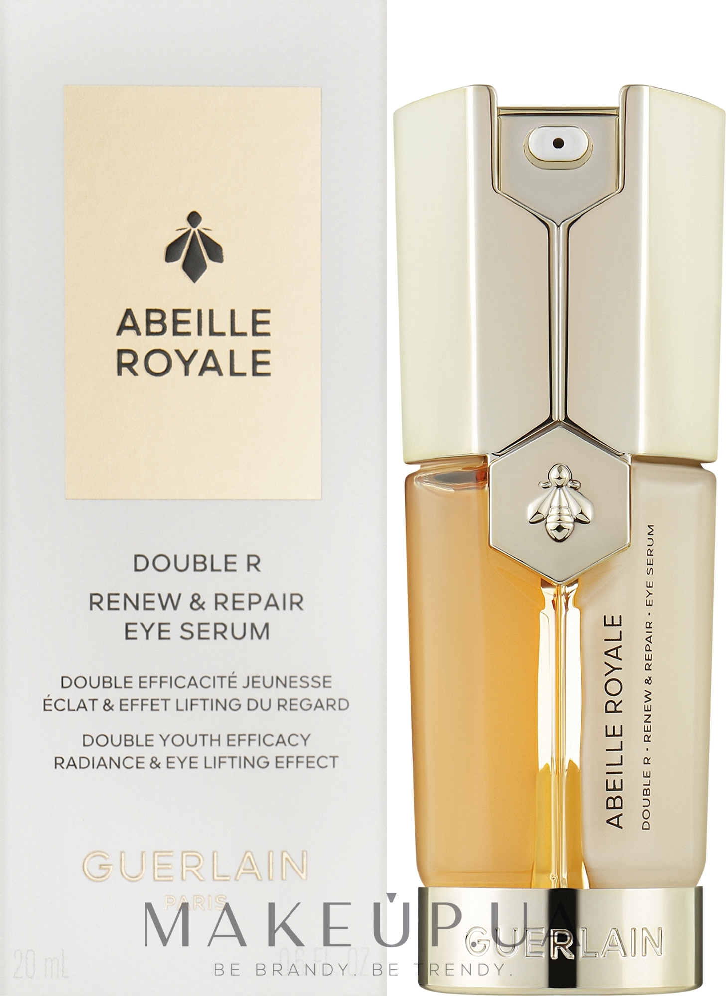 Сироватка подвійної дії для повік - Guerlain Abeille Royale Double R Renew & Repair Eye Serum — фото 20ml