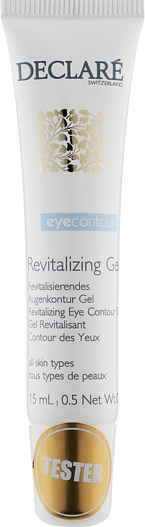 Відновлювальний гель для шкіри навколо очей - Declare Revitalising Eye Contour Gel (тестер) — фото N1
