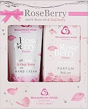 Парфумерія, косметика Крем для рук - Bulgarska Rosa Rose Berry Nature (h/cr/75ml + parfum/9ml)