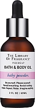 Духи, Парфюмерия, косметика Demeter Fragrance The Library of Fragrance Baby Powder Massage & Body Oil - Масло для тела и массажа