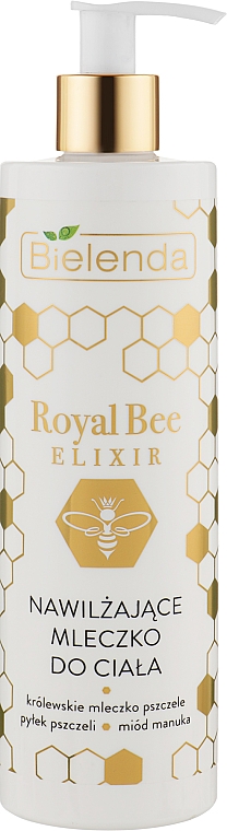 Зволожувальне молочко для тіла - Bielenda Royal Bee Elixir Moisturizing Body Milk — фото N1