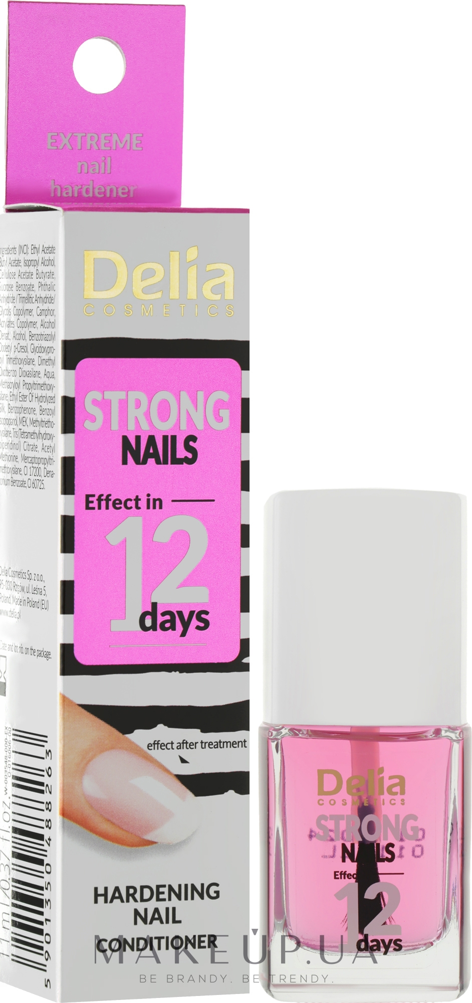 Лечебный кондиционер для ногтей - Delia Cosmetics Curing Nail Conditioner — фото 11ml